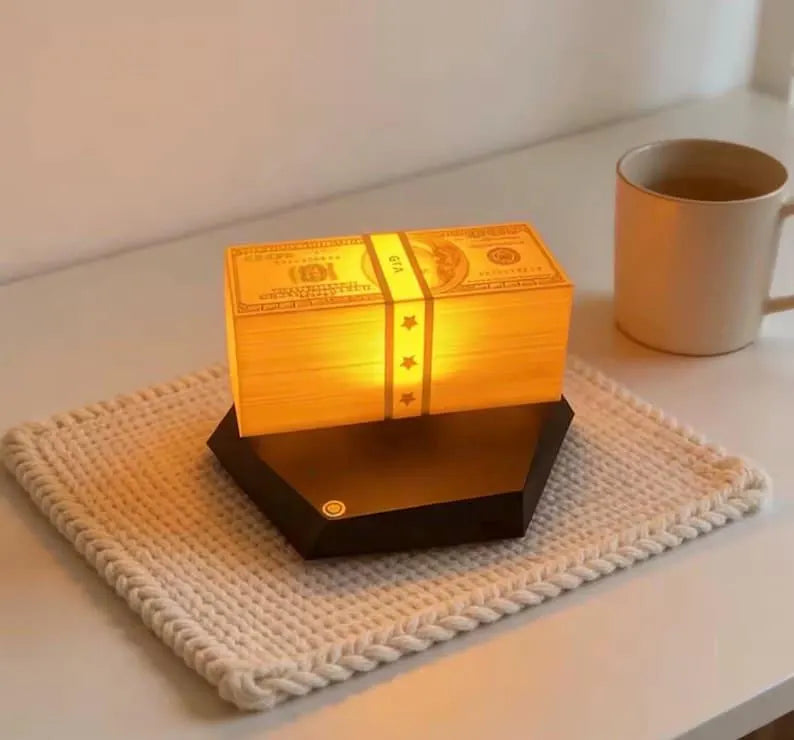 Magnetic Levitation GTA Dollar Bill Atmosphere Night Light Ornament