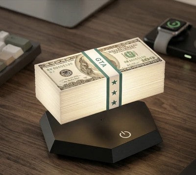 Magnetic Levitation GTA Dollar Bill Atmosphere Night Light Ornament
